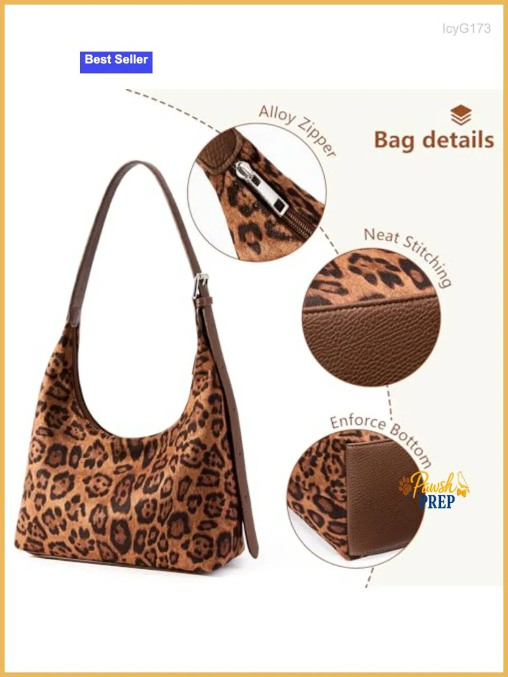 Vegan Leather Crescent Tote Bag with Adjustable Shoulder Strap Hobo Purse